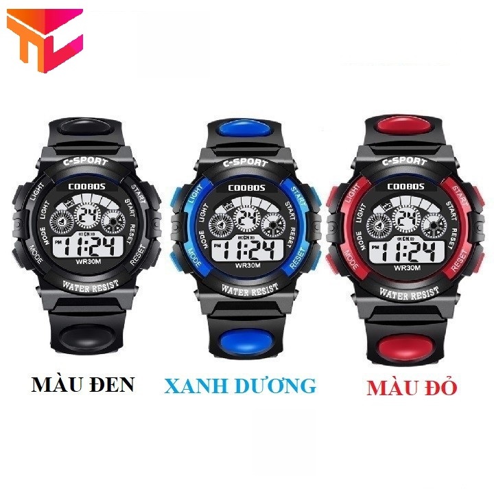 Đồng hồ bé trai 0118 - tặng kèm pin - hình thật