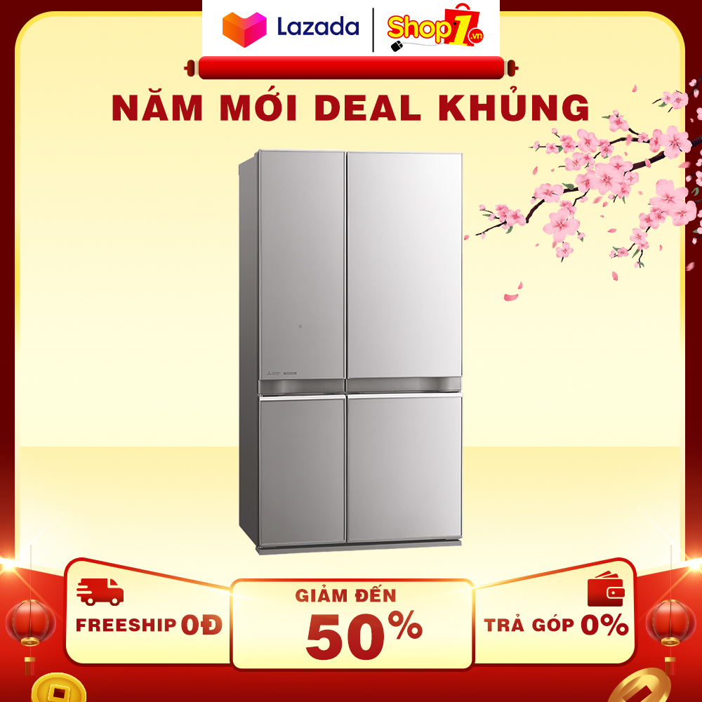 Tủ lạnh Mitsubishi Electric Inverter 635 lít MR-L78EN-GSL-V - Công nghệ Neuro Inverter Hệ thống làm lạnh đa chiều