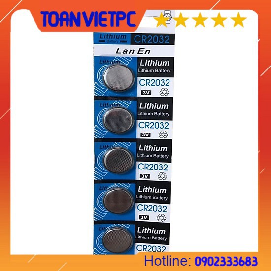 Combo 5 viên pin cmos cr2032