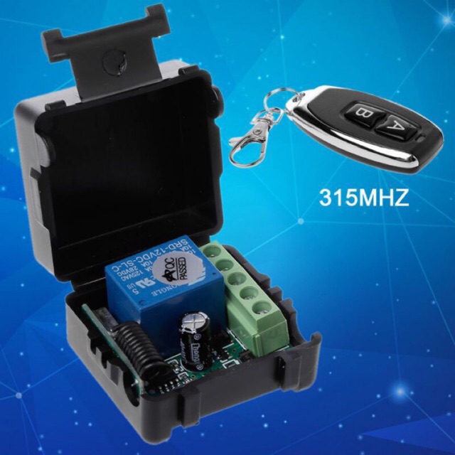 Bộ điều khiển từ xa 12v / mở khoá điện từ xa / điều khiển thiết bị điện / điều khiển thông mình học lệnh