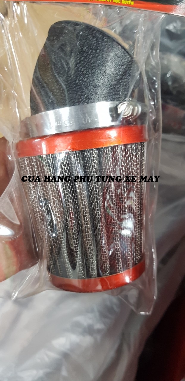 Pô e (lọc gió) tăng tốc trụ lưới gắn cho bình xăng bông mai