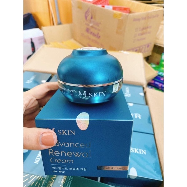 Kem face siêu trắng mq skin