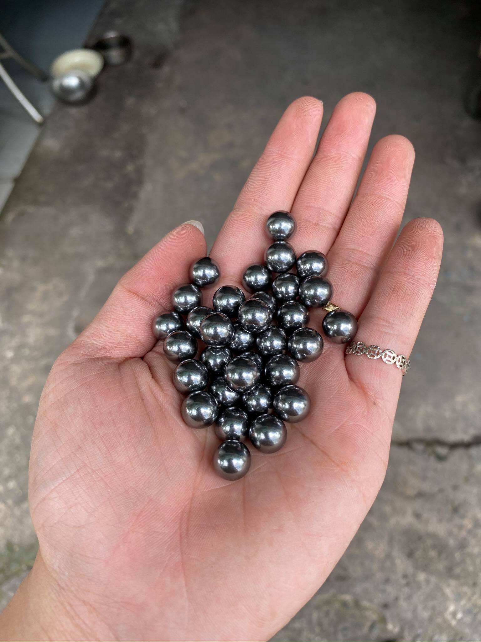 1KG bi 9mm bằng sắt Freeship 15k