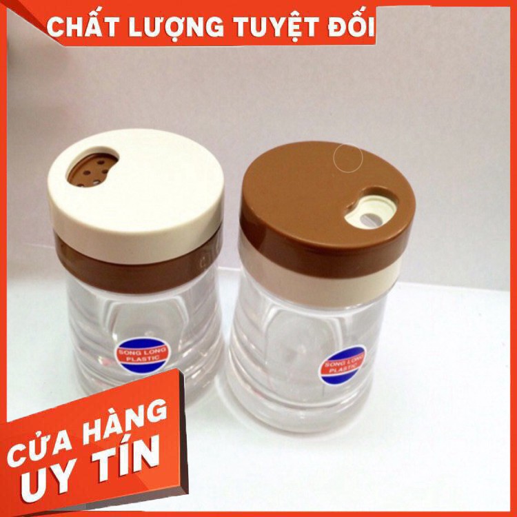 Lọ đựng tăm tiêu muối cao cấp nhựa Việt Nhật Hũ đựng tăm, giá rẻ