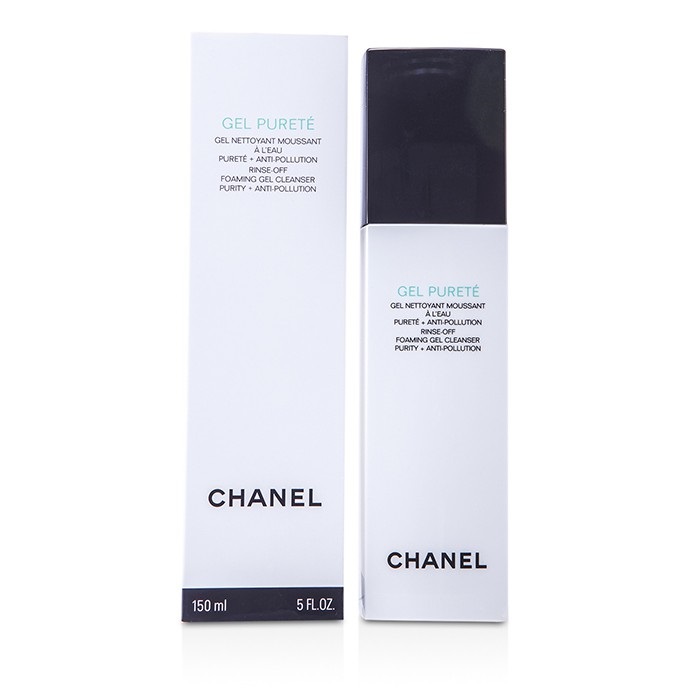 SỮA RỬA MẶT Cha.nel Gel Purete Foaming Gel Cleanser Purity Anti-Pollution tupe 150ml của Pháp - dành cho da dầu mụn