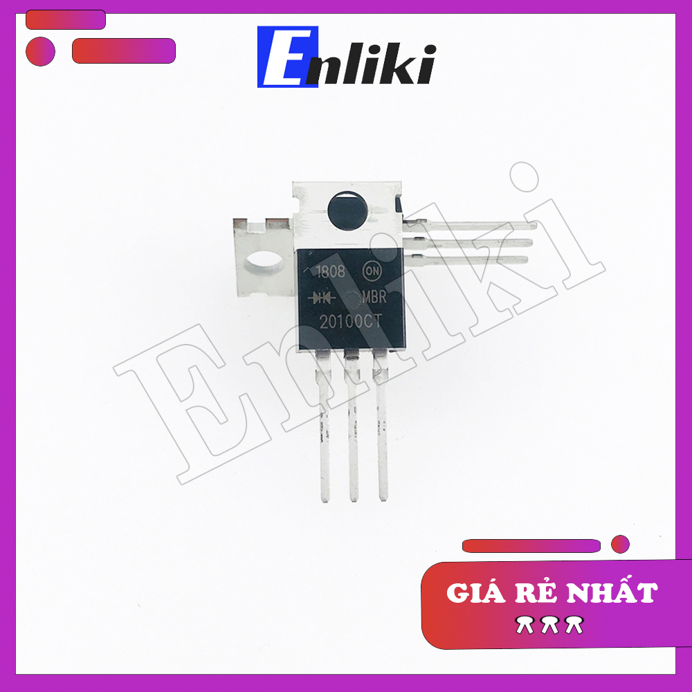 Diode schottky 20a 100v to220 mbr20100ct