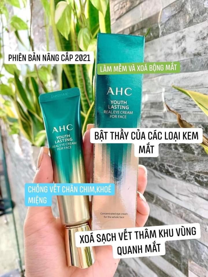 Kem dưỡng mắt AHC Youth Lasting Real Eye Cream For Face ( 12ml/ 30ml )