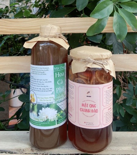 Nu bee - combo thượng hạng - 2 lít mật ong 100% nguyên chất & tự nhiên, nguyên liệu sạch, thơm ngon, dễ uống