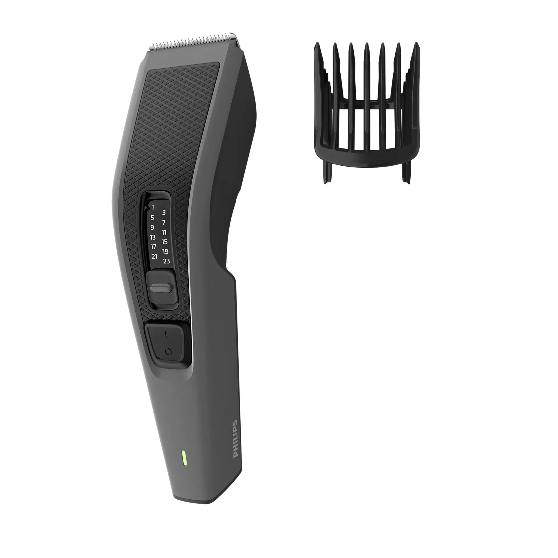 Tông đơ cắt tóc Philips HC3520 với thiết kế lược chải mới giúp tránh kẹt