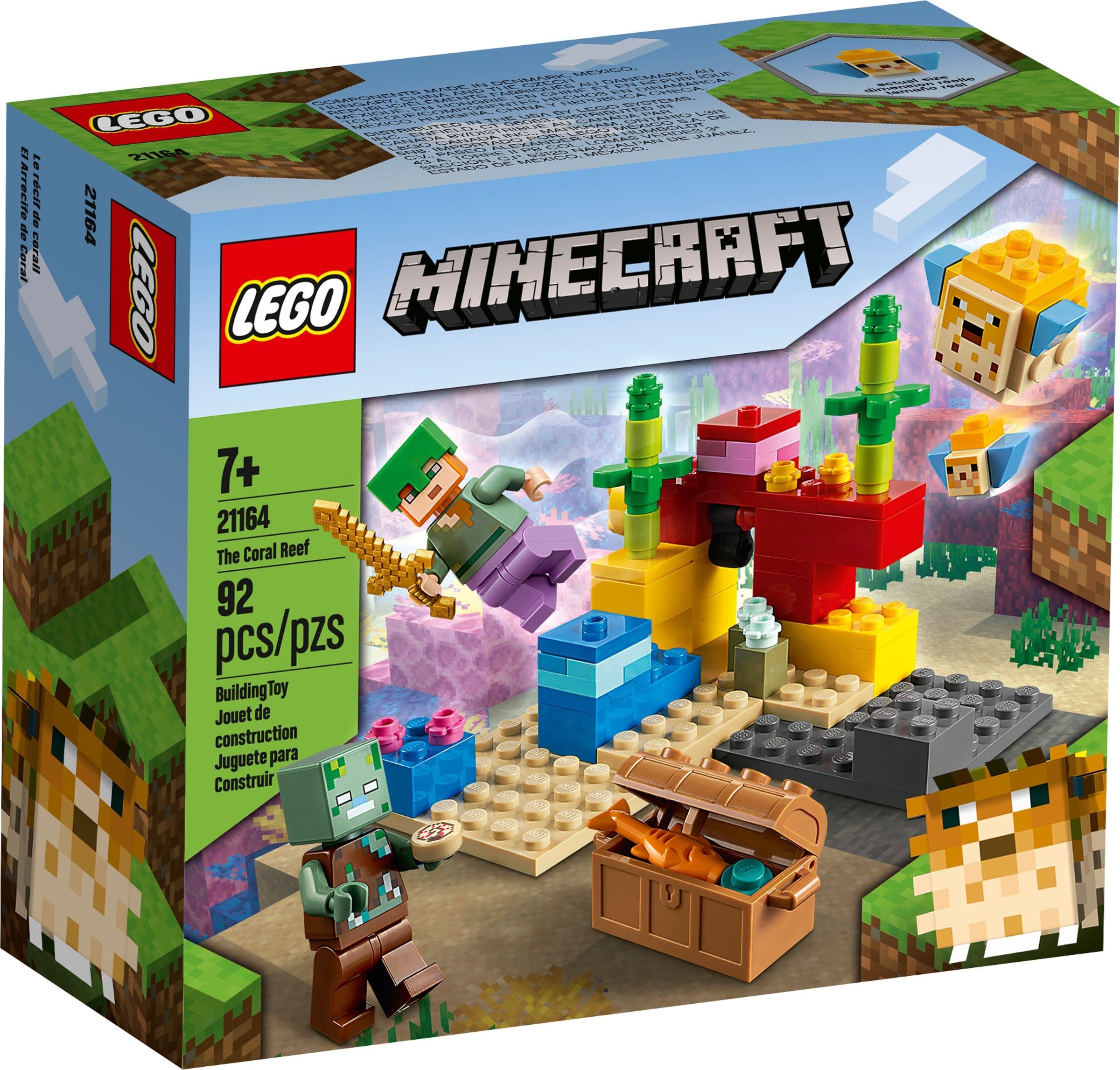 Rặng san hô 21164 | minecraft | lego