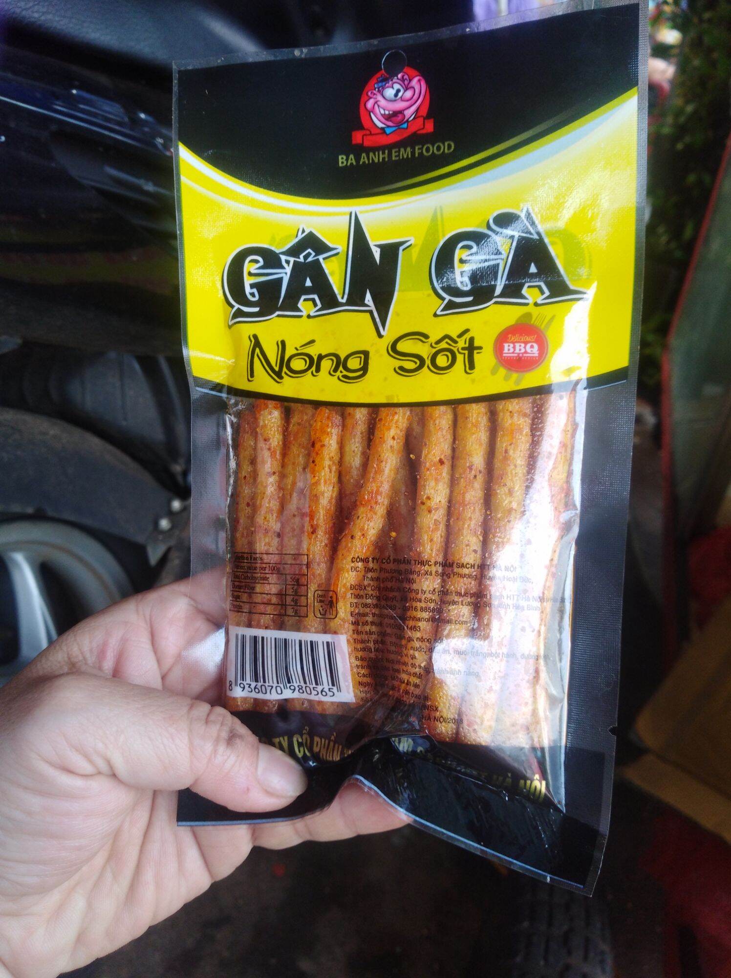 combo 30 Gói SNACK GÂN GÀ CAY NÓNG SỐT MỚI - HÀNG HOT ĐỒ ĂN VẶT 💢🔥