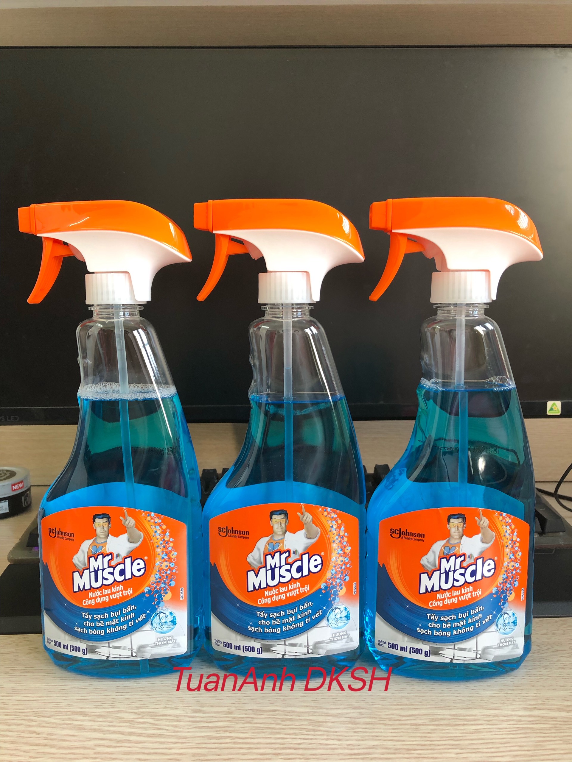 Nước Lau Kính Mr.Muscle Hương Thơm Mát 500ML - Hàng chính hãng DKSH Việt Nam