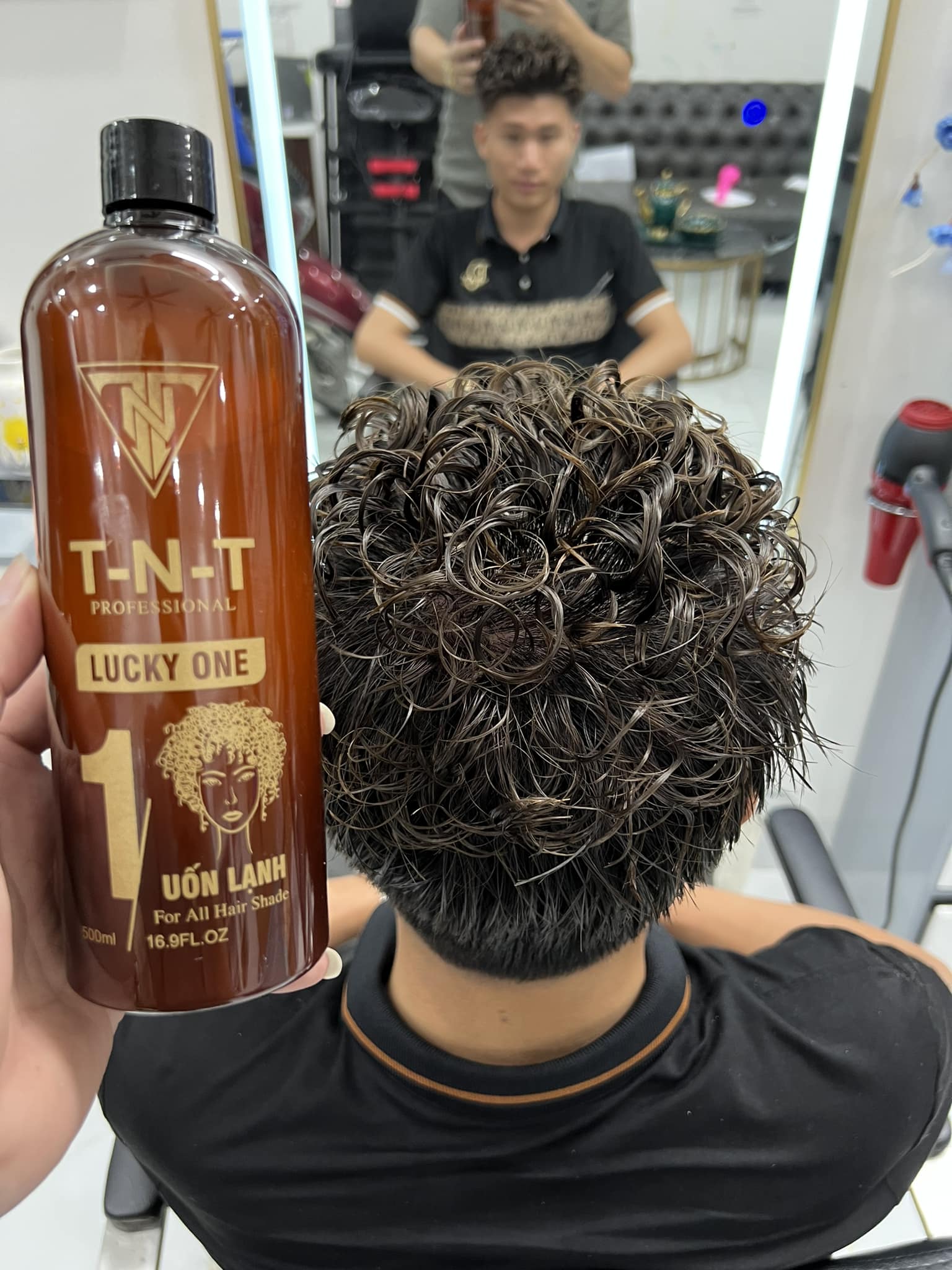 Thuốc uốn lạnh tnt, thuốc uốn tóc full lucky one chính hãng công ty tnt việt nam _ onica