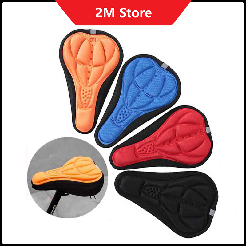 (CHỌN MÀU) Đệm Lót Yên Xe Đạp Dày Dặn Siêu Êm, Thoáng Khí HSA0646