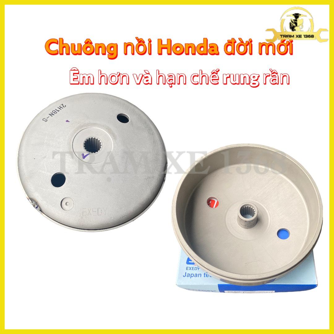 Chuông Nồi  Tay Ga Các Dòng Xe Tay Ga Honda kiểu mới cải tiến hơn - Hàng chính hãng Exedy dùng cho SH Ab Vairo Lead PCX...