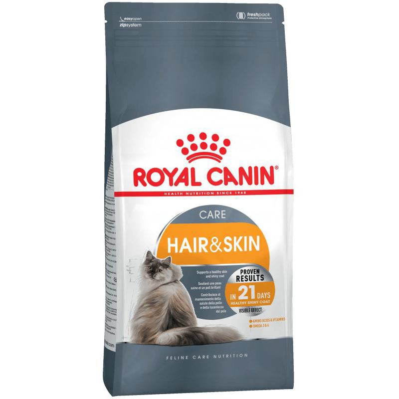 Thức ăn hạt Royal canin Hair&Skin care 400g 2kg|Thức ăn cho mèo|Thức ăn vặt cho