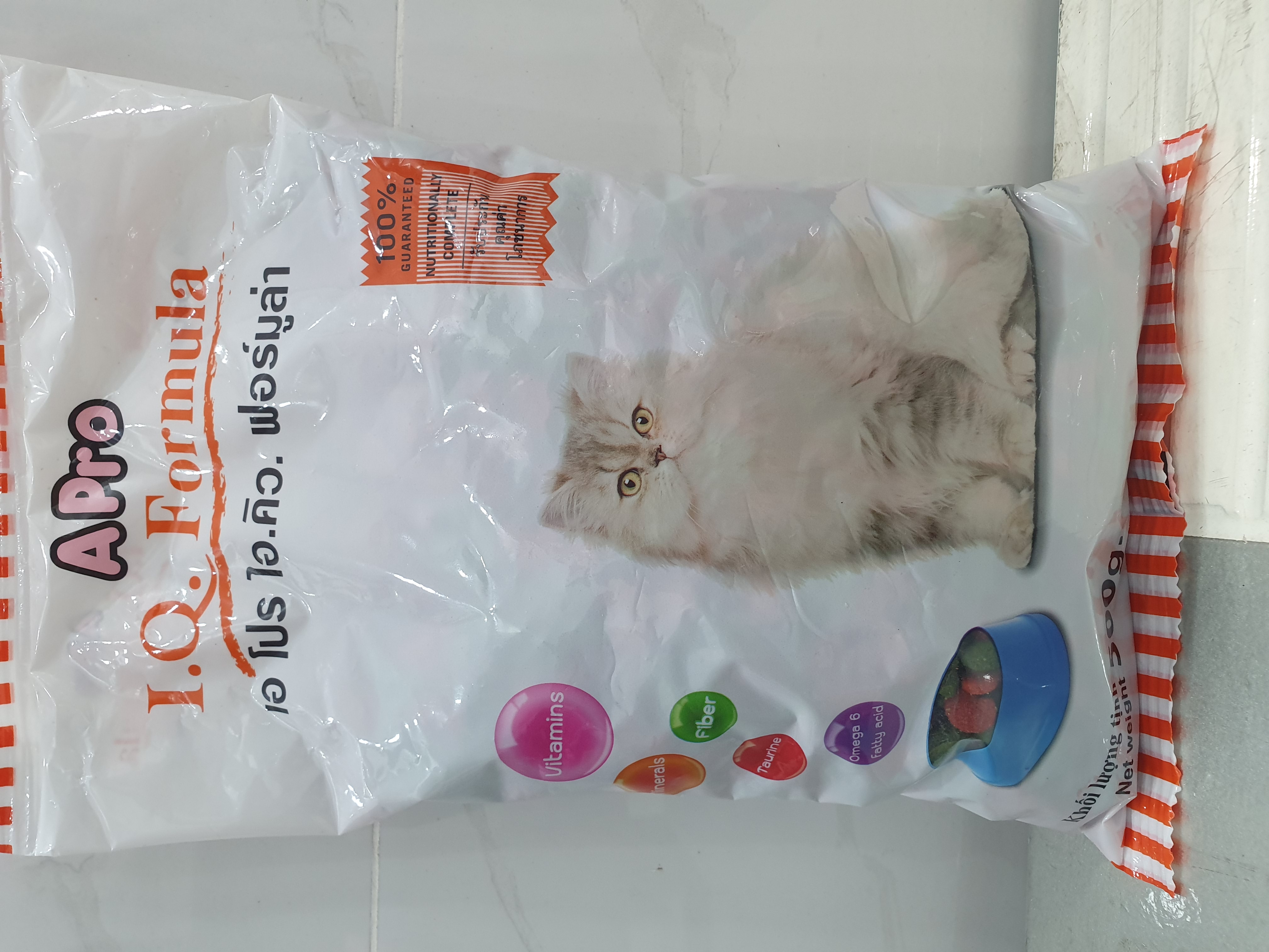 Thức ăn hạt cho mèo trưởng thành a pro iq gói 500g - thái lan