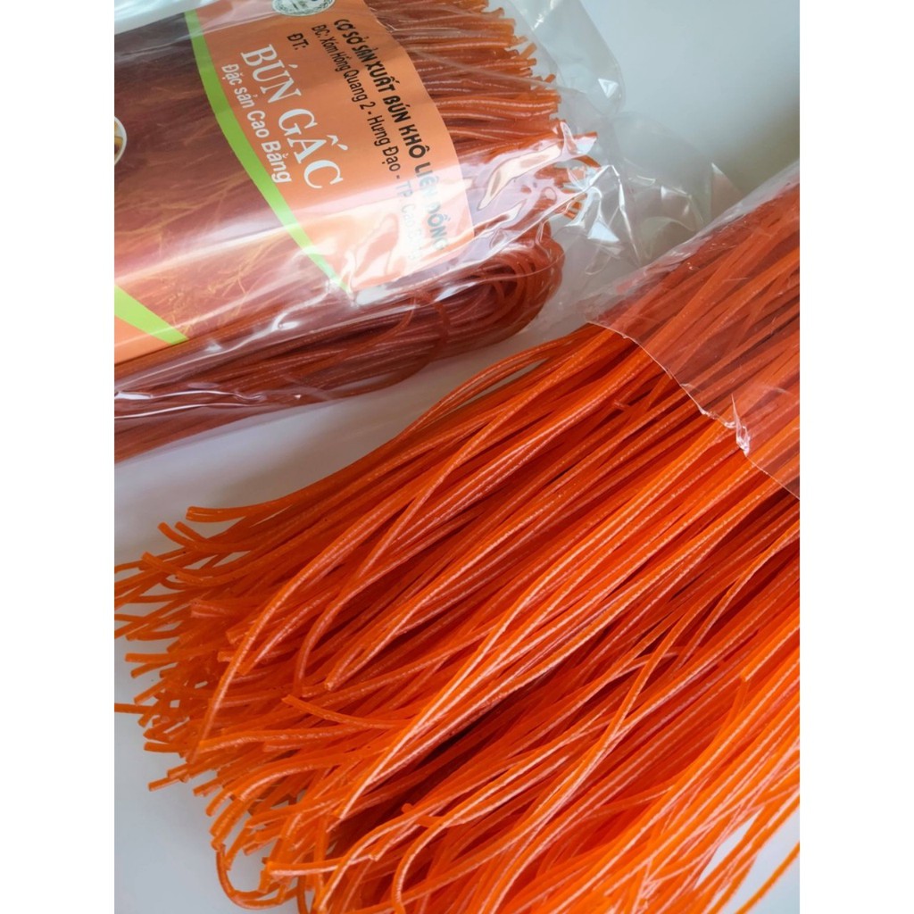 Bún gấc khô Liên đồng Cao Bằng healthy, tốt cho sức khoẻ (500g)