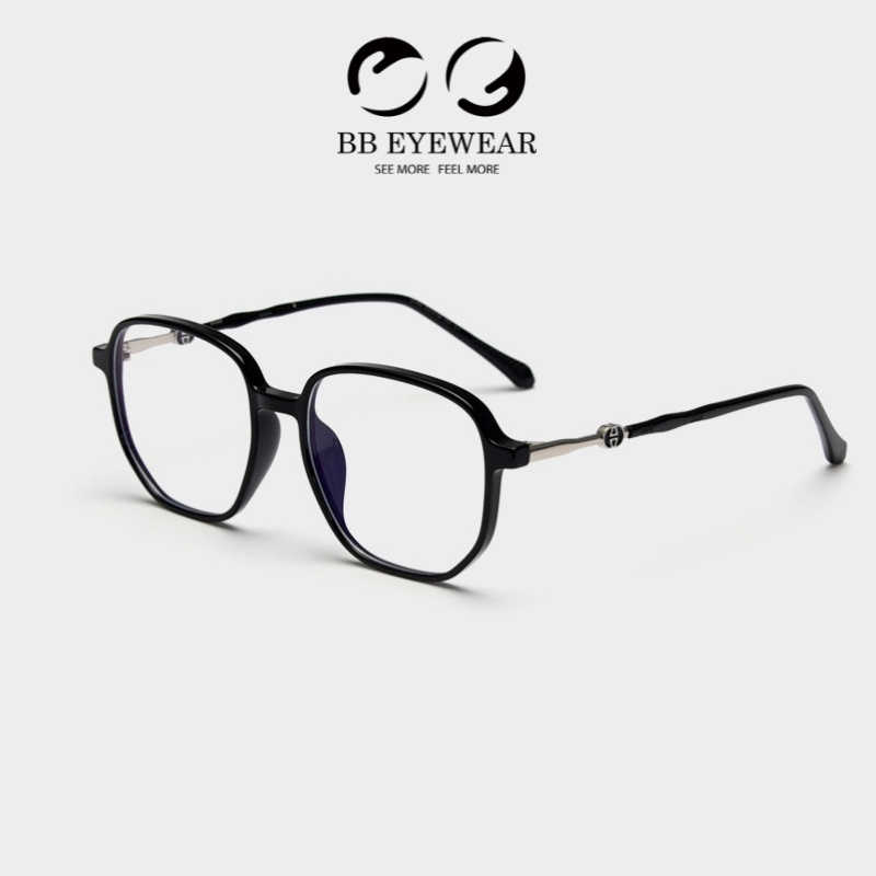 BB EYEWEAR - CT001 Kính Mắt Cận Thị Nam Nữ Mắt Kính Gọng Rẻo TR90 Chống áng Sáng Xanh Chống Bức Xạ Kính Văn Phòng Kính Máy Tính Sinh Viên