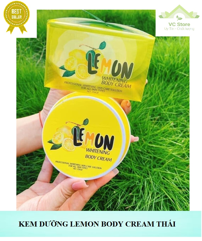 Kem Dưỡng Body Lemon Cream Thái Lan - Mẫu mới