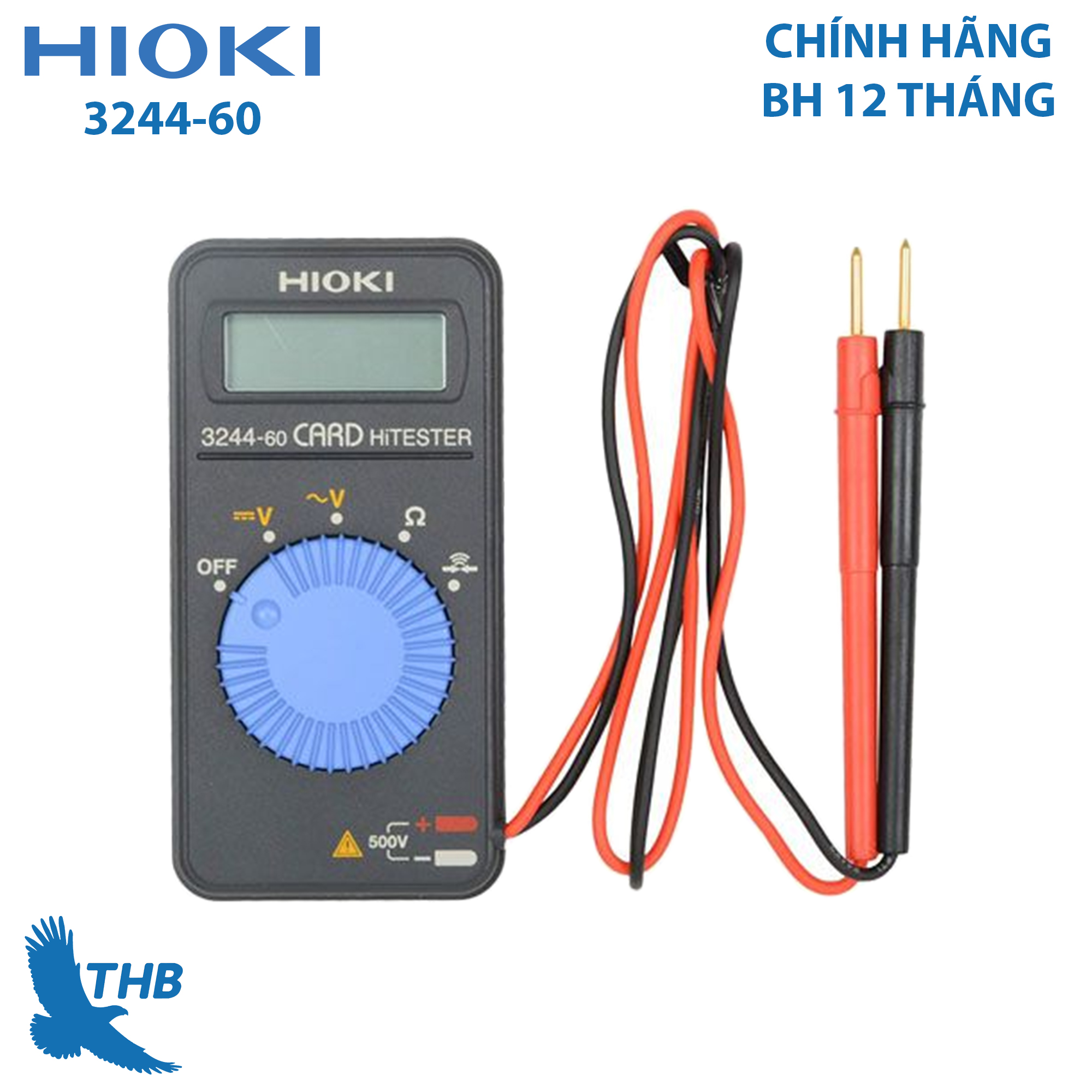 Đồng hồ vạn năng Đồng hồ vạn năng bỏ túi Hioki 3244-60 Nhật Giá rẻ  xuất xứ Nhật bảo hành 12 tháng