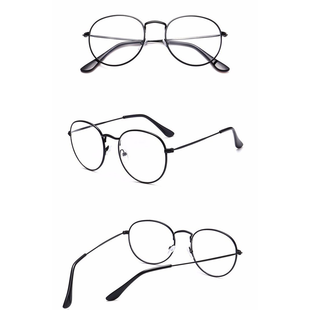 Gọng kính Nobita mặt tròn phong cách hàn quốc