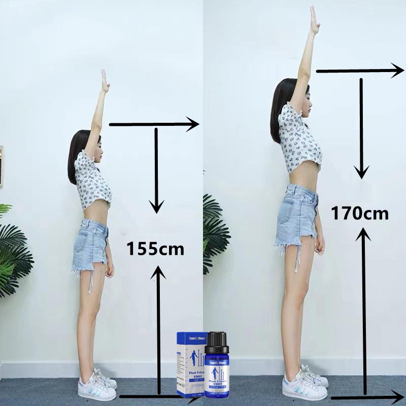 Tinh dầu bàn chân massage tăng chiều cao tinh chất thực vật dịu nhẹ thúc đẩy sự quá trình phát triển của xương cầu thủ bóng đá bóng rổ tăng chiều cao cho thanh thiếu niên tăng chiều cao dễ dàng sử dụng cho nam và nữ