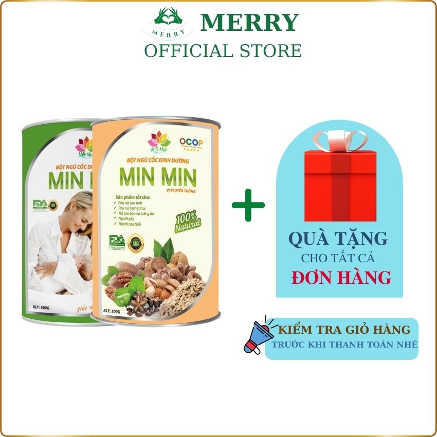 Ngũ cốc dinh dưỡng lợi sữa Min Min Loại 29 Hạt, 30 Hạt Dành cho bà bầu, mẹ sau sinh và mọi lứa tuổi