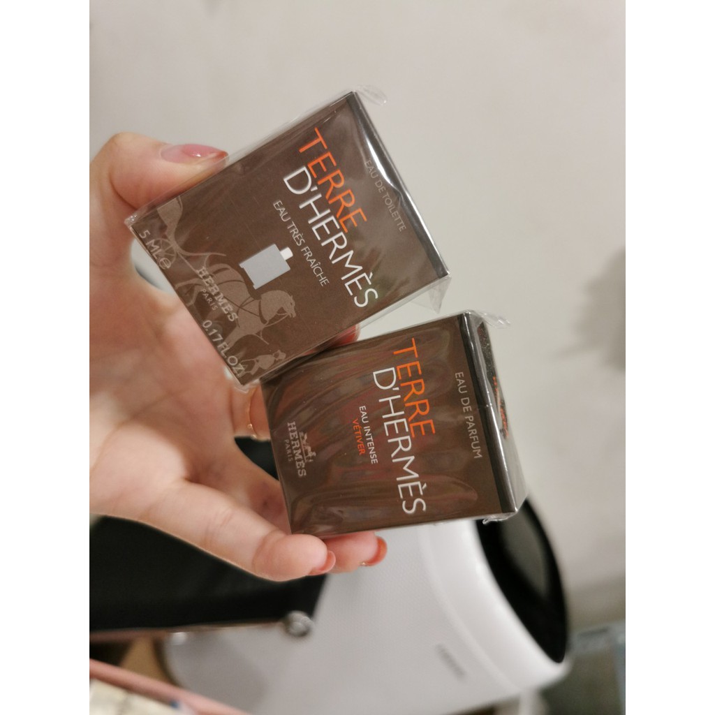 [Sỉ mini] Nước Hoa Hermes Terre D'Hermes Vetiver của nam 5ml