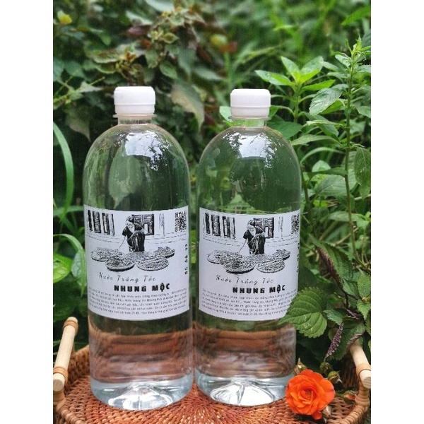 Nước Tráng Tóc Thảo Mộc Nhung Mộc Handmade