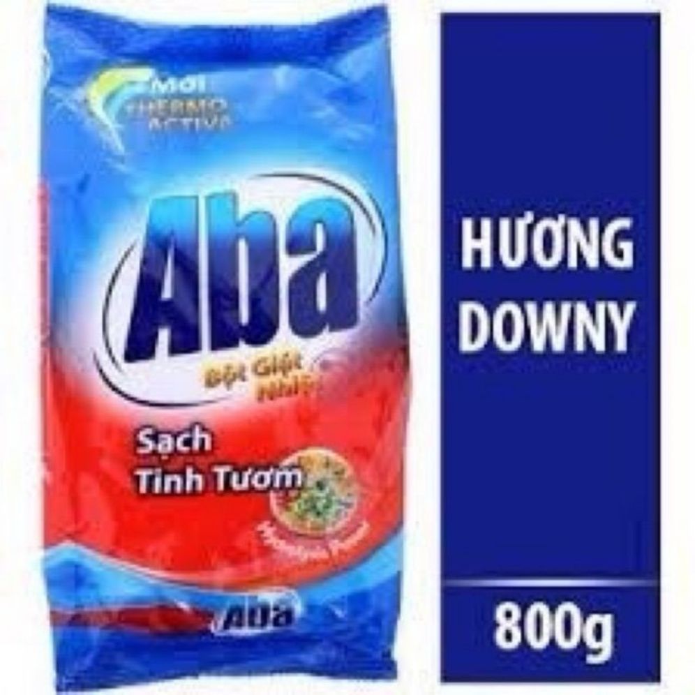 Bột giặt nhiệt aba sạch tinh tươm 800 gr