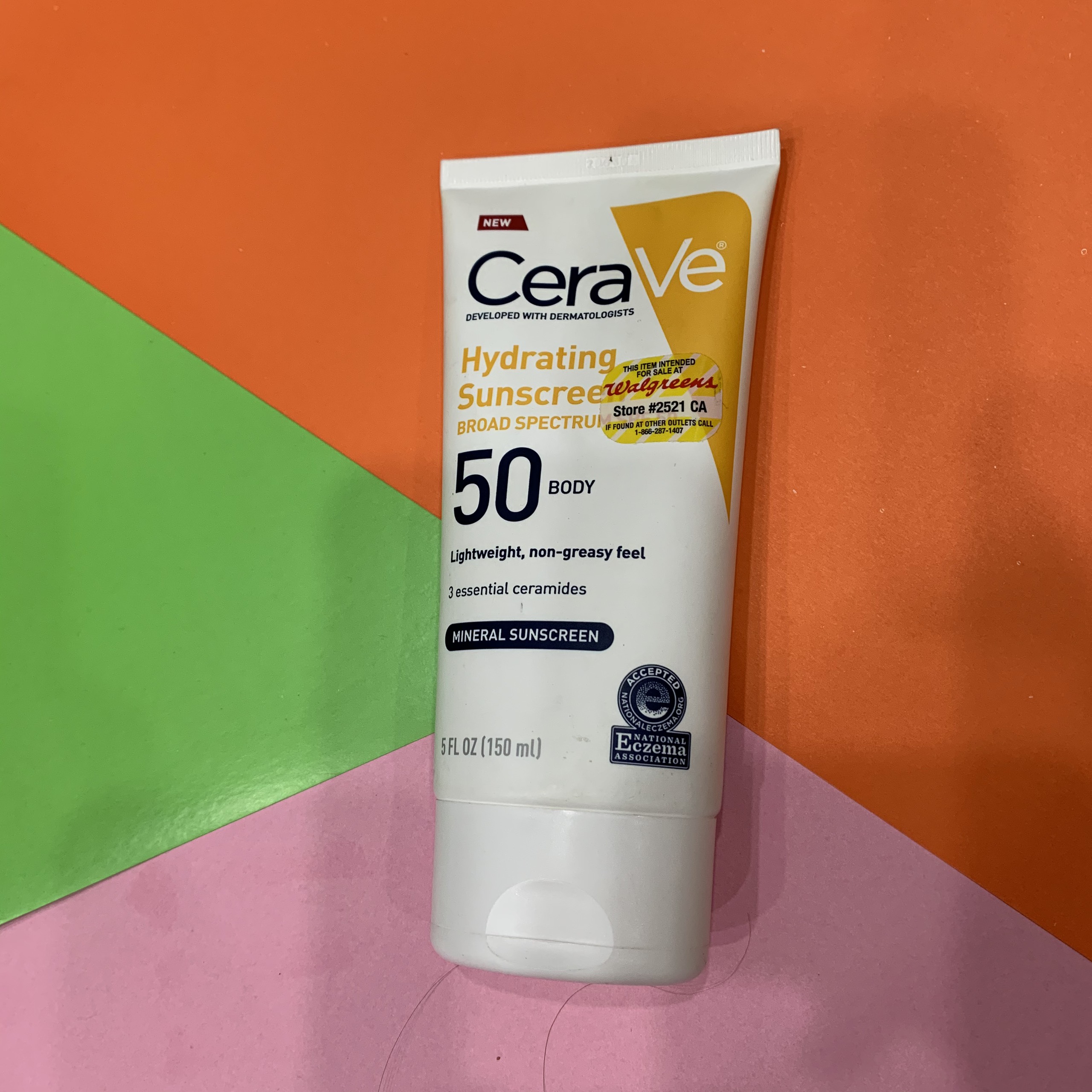 Kem chống nắng cơ thể CeraVe Hydrating Sunscreen Body Lotion Broad Spectrum SPF50