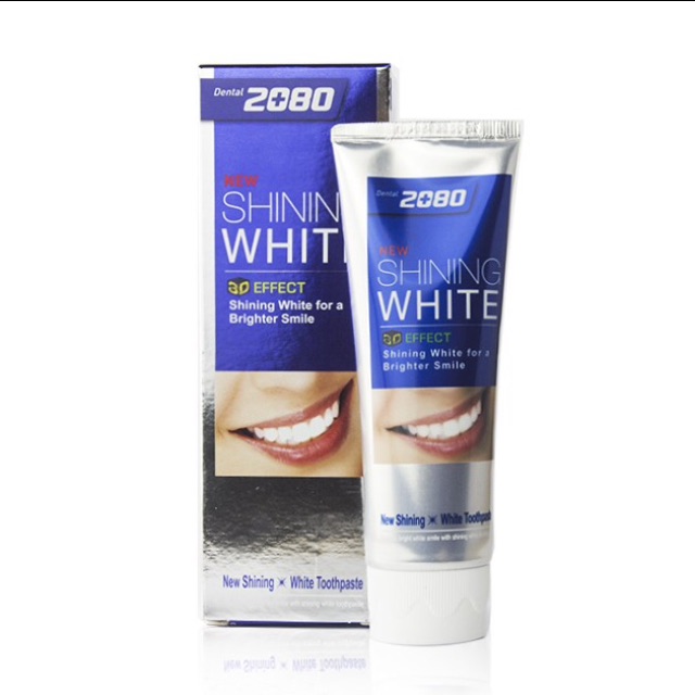 Kem đánh răng cao cấp 2080 shining white 3d effect
