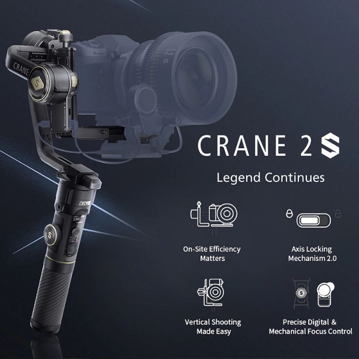 Gimbal chống rung Zhiyun Crane 2S