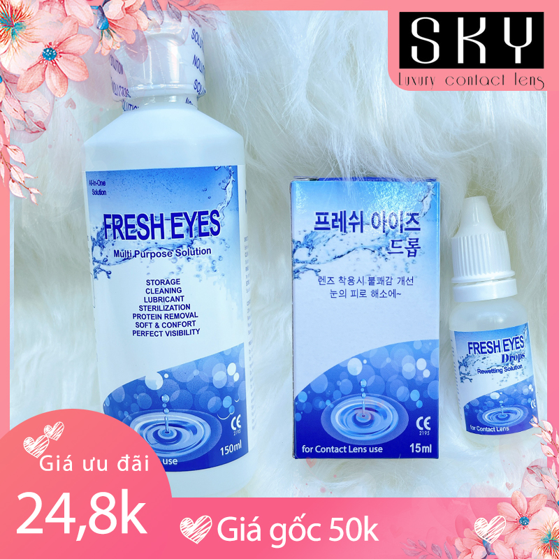 Nước Ngâm/Nhỏ mắt Fresh Eyes