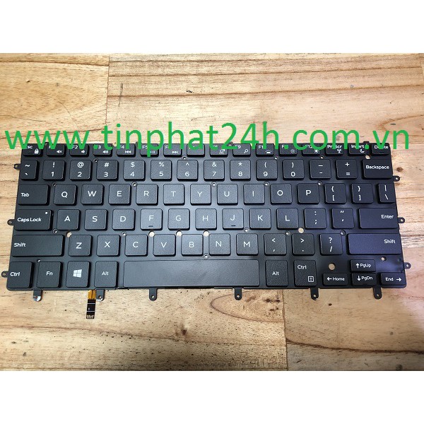 Thay bàn phím - keyboard laptop dell xps 13 9343 9350 9360