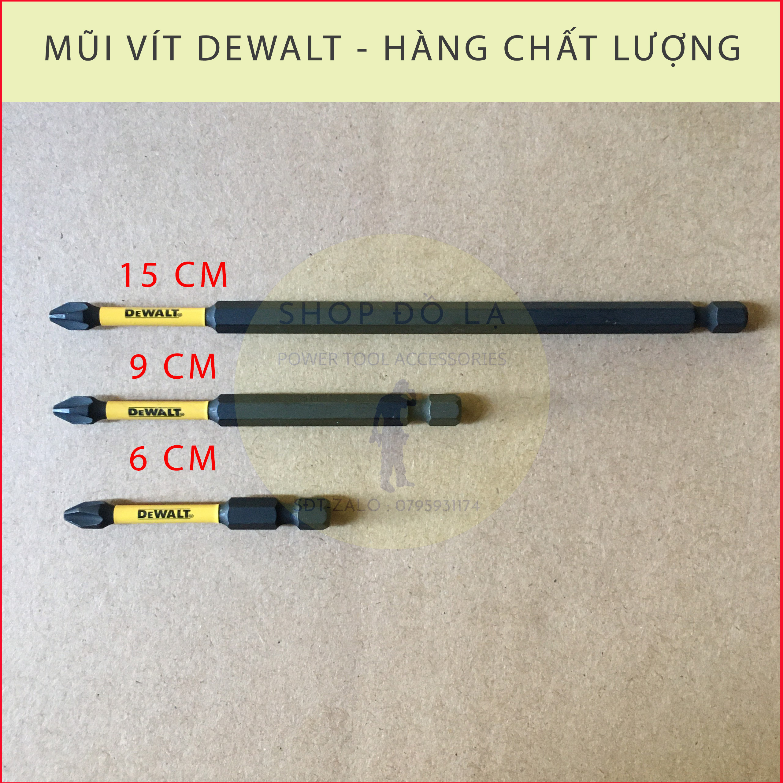[Bán Lẻ Hoặc Bộ] Mũi Vít DEWAT Socket