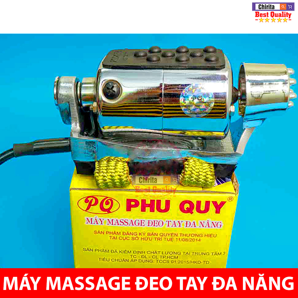 Máy Massage Đeo Tay Đa Năng PQ - Massage Tiệm Tóc Rung Mạnh - Máy Massage Cổ Vai Gáy - MSPQ