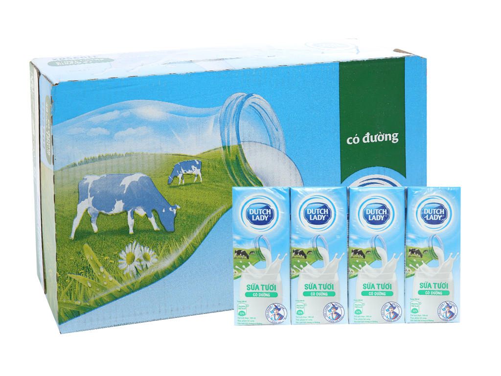 Sữa tươi cghl 20+ hộp 180ml