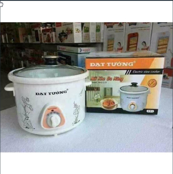 Nồi kho cá, hầm cháo chậm đạt tường 2.5l - nồi kho cá, hầm cháo chậm 2.5l