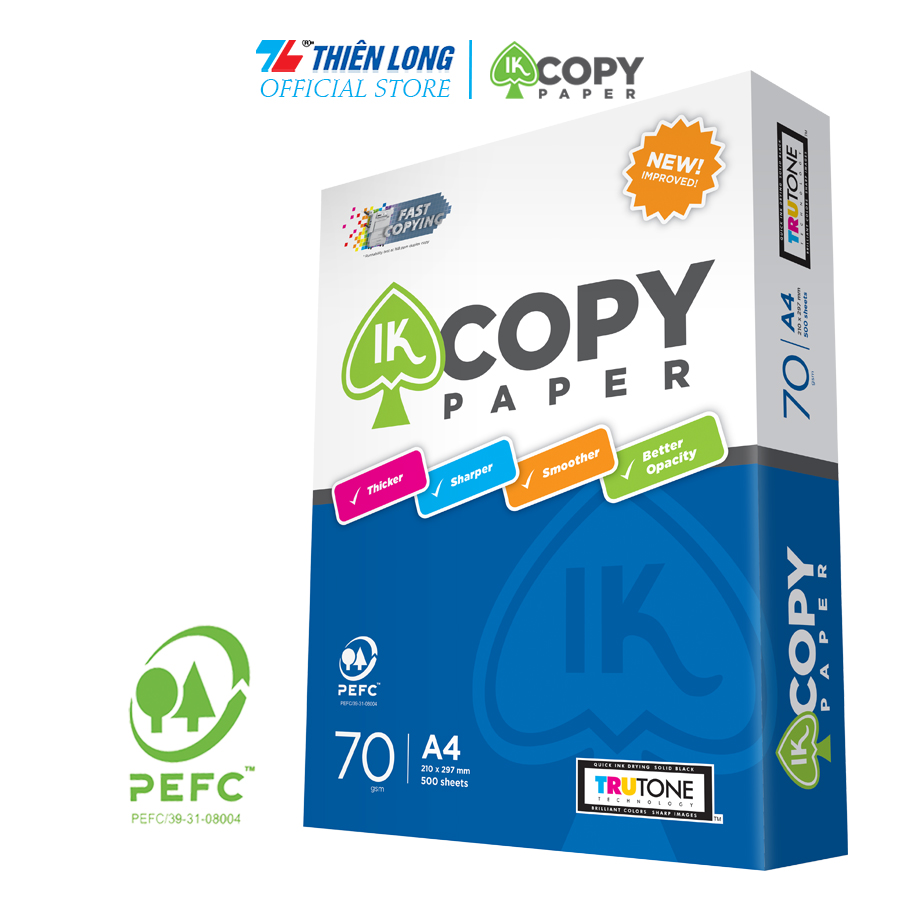 Giấy Flexoffice A4 IK COPY PP02 Indonesia