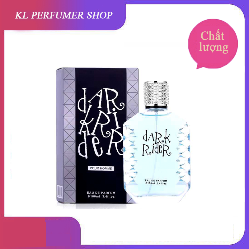 Nước Hoa Nam Cao Cấp DARK RIDER 100ml mùi hương gỗ lưu hương 8 tiếng đồng hồ, giúp bạn luôn tự tin và toả sáng