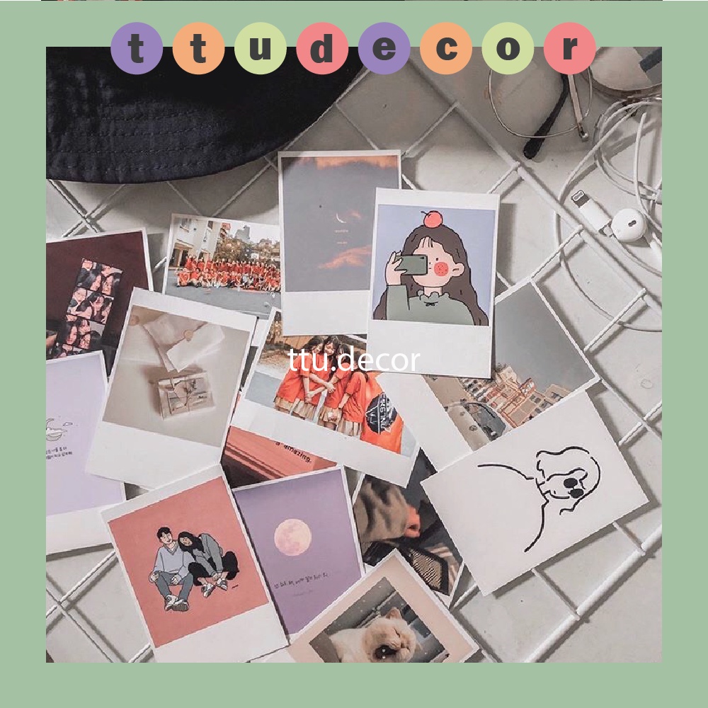 In ảnh rửa ảnh 6x9 polaroid ép lụa theo yêu cầu - ttu.decor