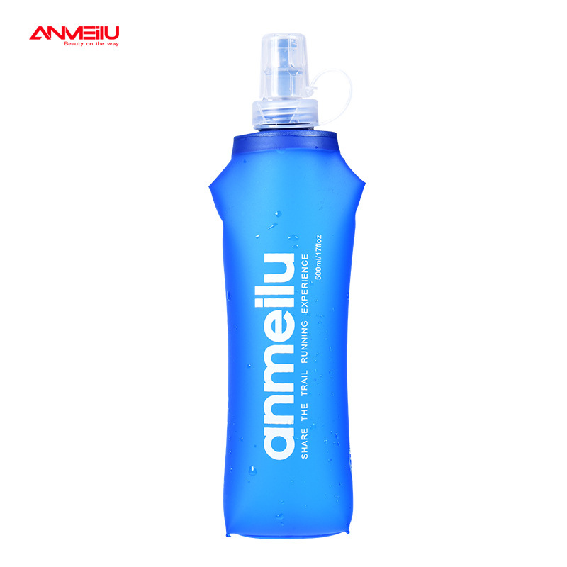 Bình đựng nước mềm thể thao AMEILU 500ml An toàn, thân thiện với môi trường