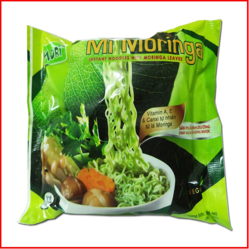 Moringa moringa Burberry instant noodle included 70g package