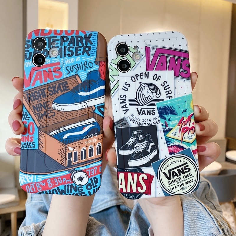 Ốp lưng điện thoại iphone chống sốc, chống bẩn họa tiết giày VANS cho iphone 78lus/x/xs/xsmax/11