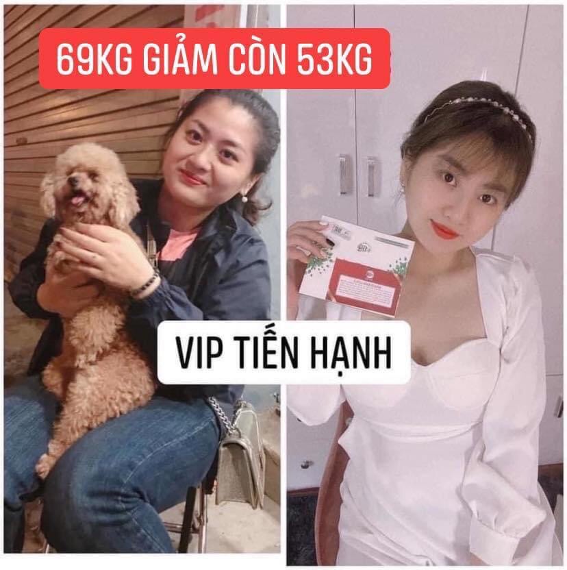 Giảm Cân Tiến Hạnh Vip có tem đỏ