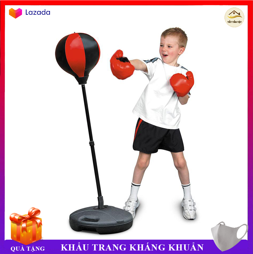 Đồ chơi Boxing cho bé, Bộ Đồ Chơi Tập Boxing Cho Bé, Đồ Chơi Thể Thao Trẻ Em Đấm Bốc Giúp Trẻ Rèn Luyện Sức Khỏe và phản xạ