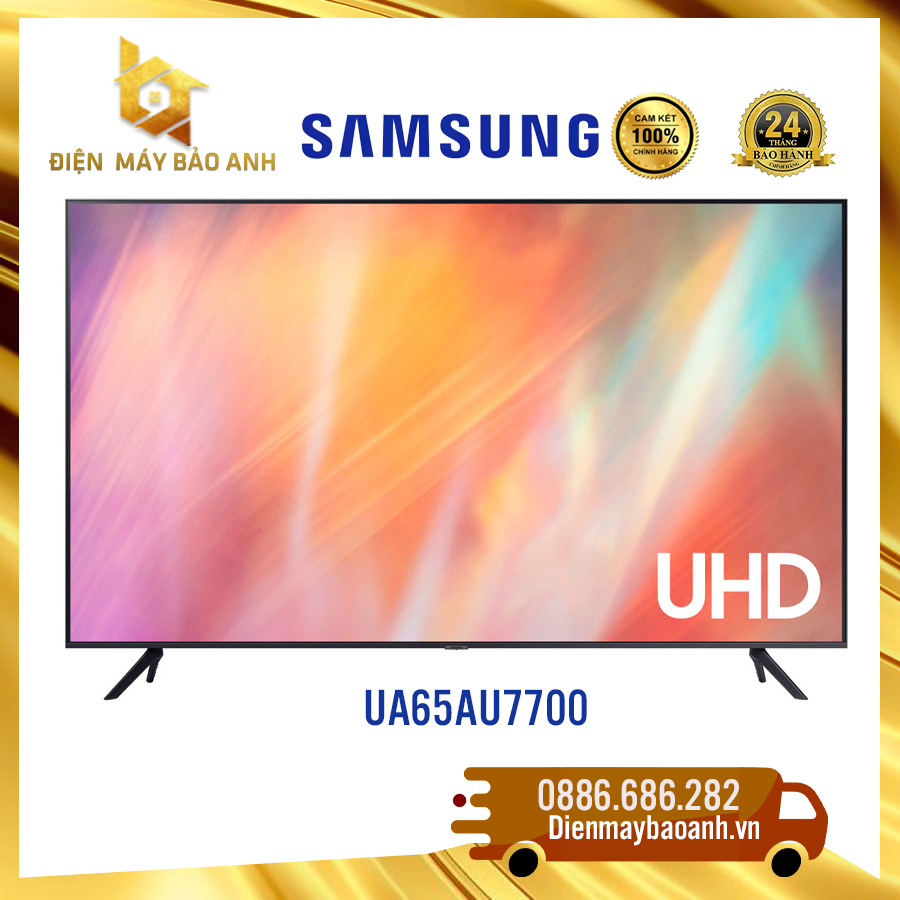 [Miễn phí giao lắp] Tivi Samsung 65 inch UA65AU7700 [ 65AU7700 ] 4K UHD - chính hãng, bảo hành 24 tháng