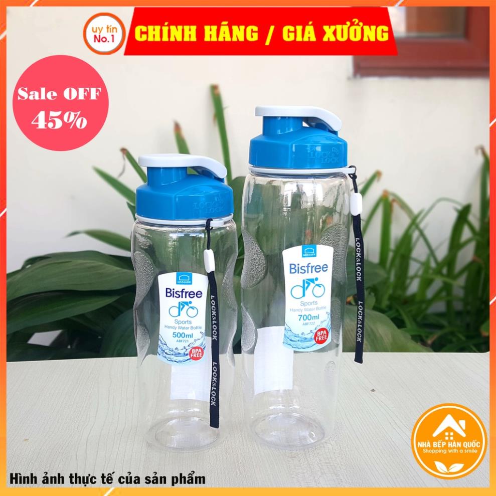 Bình nước thể thao lock&lock handy bottle 500ml & 700ml abf722